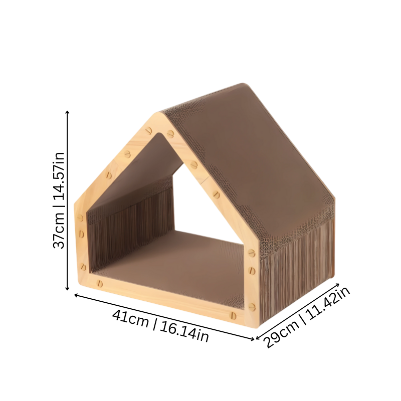 Cat Scratcher House Cardboard Scratcher Bed