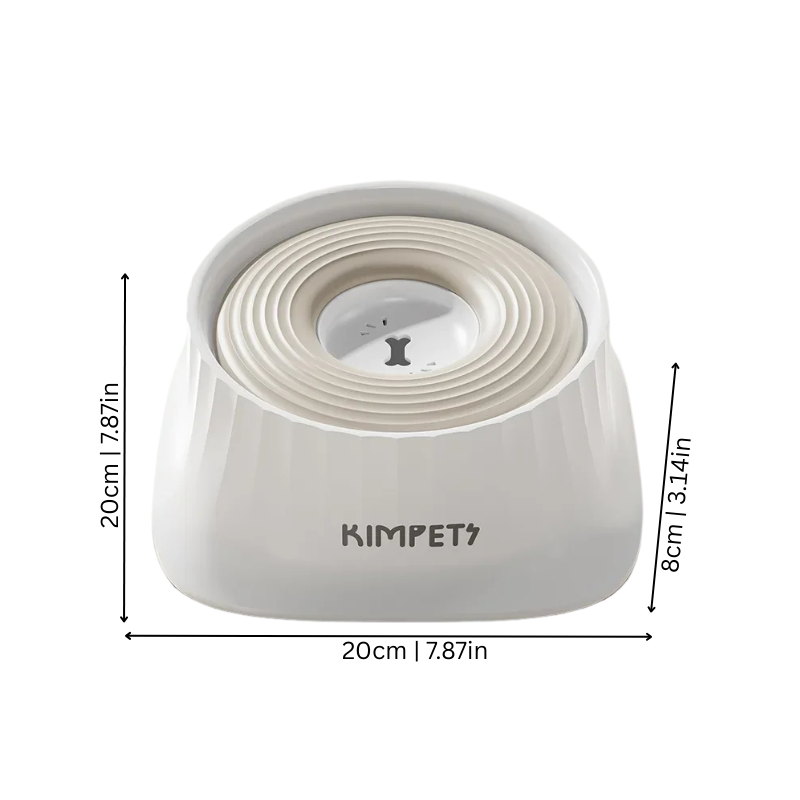 Anti-Splash Dog Water Bowl - Spill-Proof Design