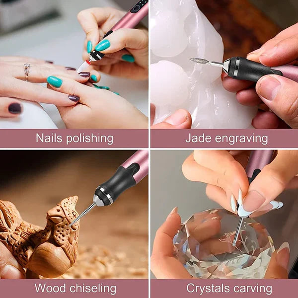 Cordless Electric Engraving Pen for DIY Projects