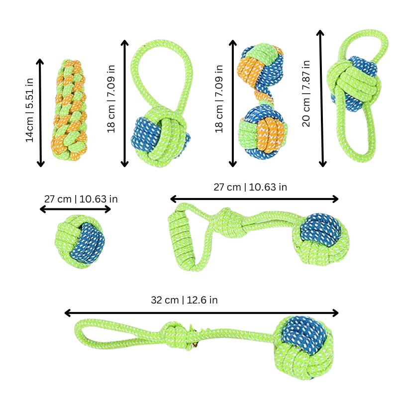 Durable Dog Chew Toy - Interactive Dental Toy