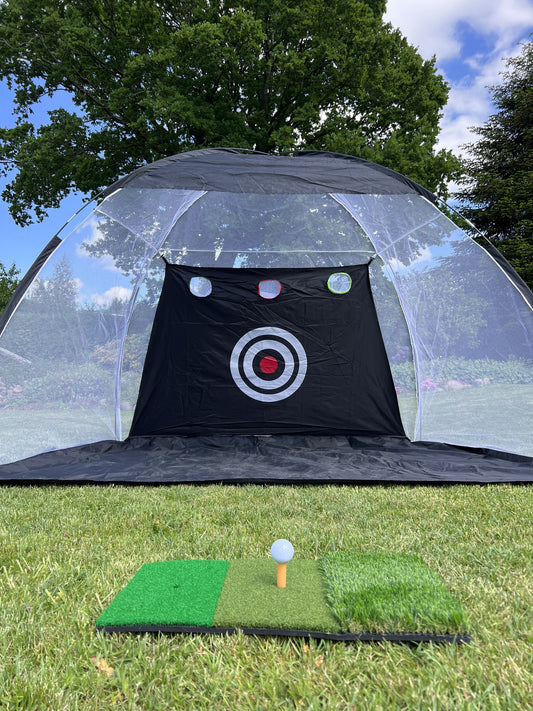 Golf Practice Net - Portable, Indoor/Outdoor Training Aid