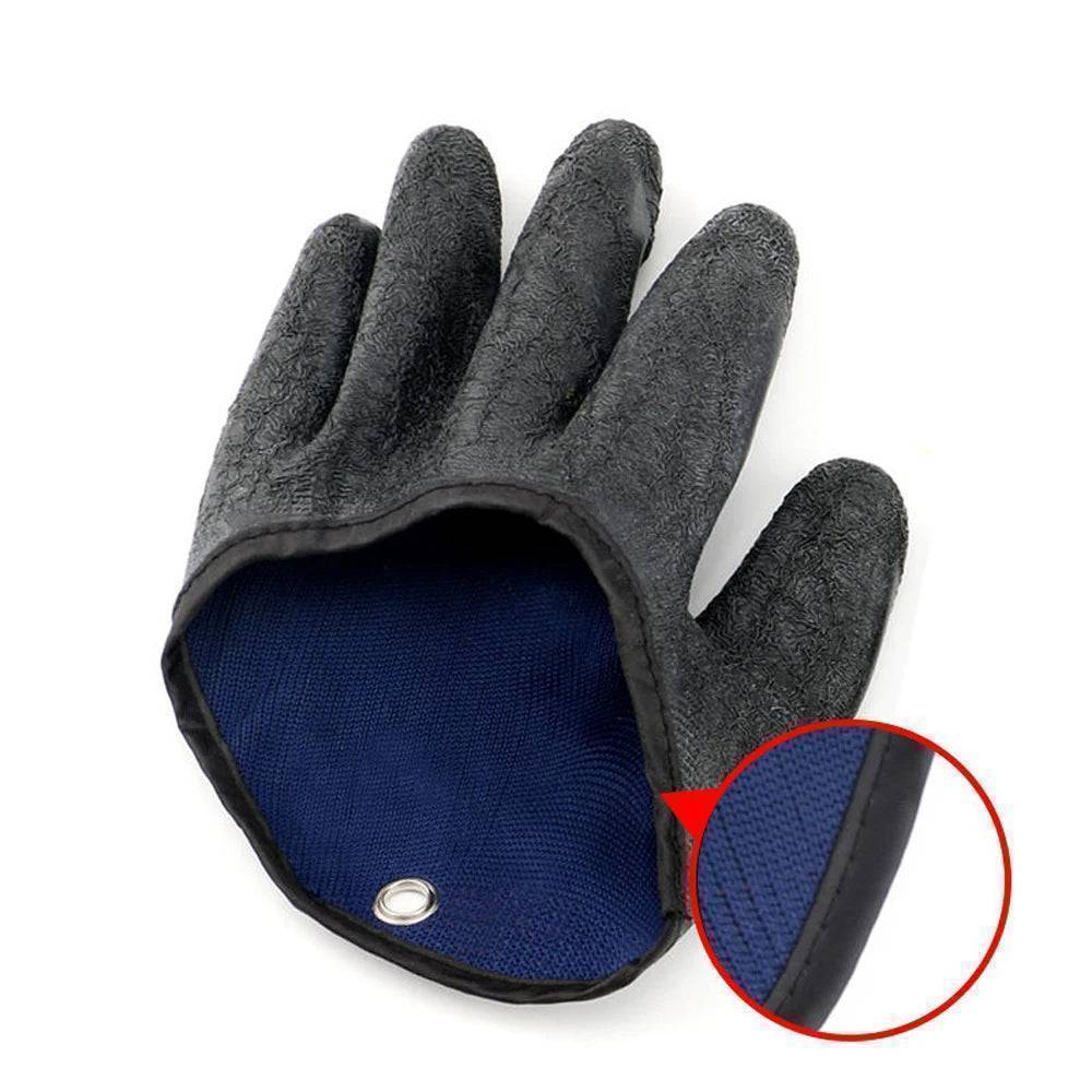 Magnet Release Full Finger Fishing Gloves - Non-slip, Puncture Resistant