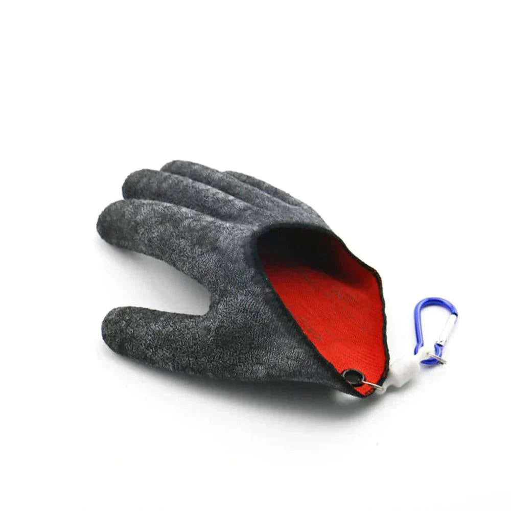 Magnet Release Full Finger Fishing Gloves - Non-slip, Puncture Resistant