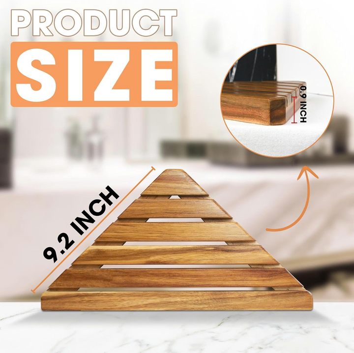 Acacia Corner Shelf