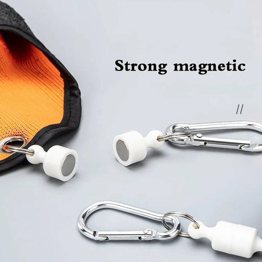 Magnet Release Full Finger Fishing Gloves - Non-slip, Puncture Resistant