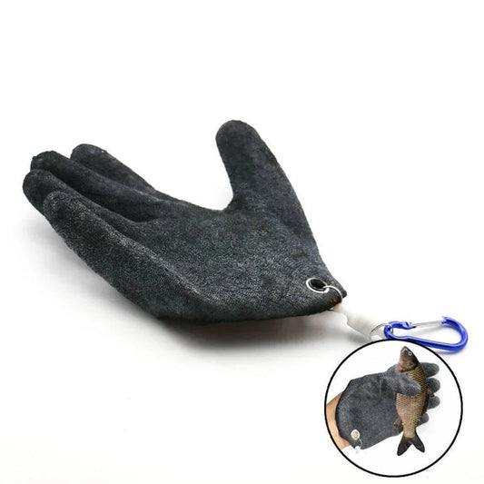 Magnet Release Full Finger Fishing Gloves - Non-slip, Puncture Resistant