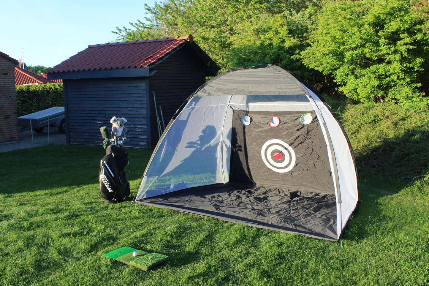 Golf Practice Net - Portable, Indoor/Outdoor Training Aid