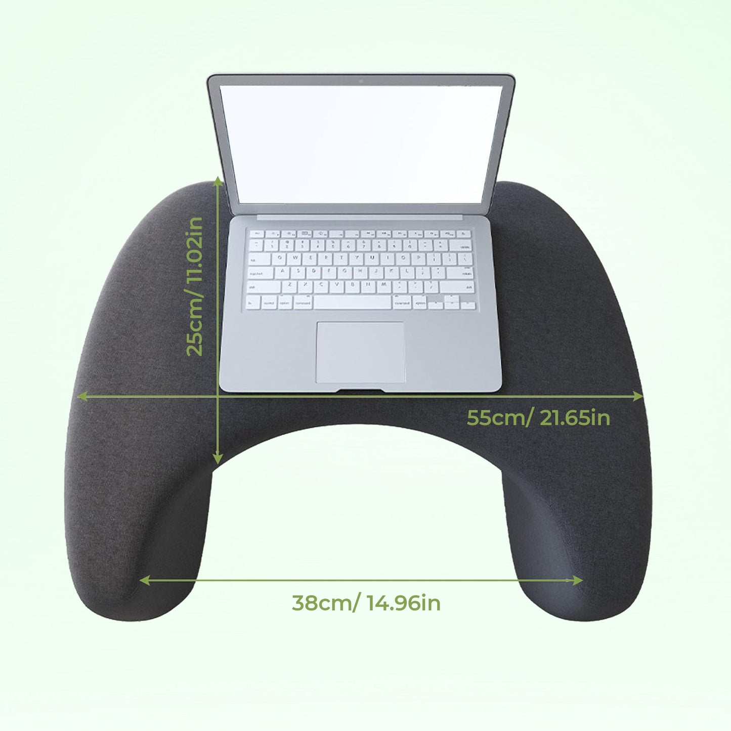 Reading Pillow with Backrest – Lap Desk for Work & Gaming