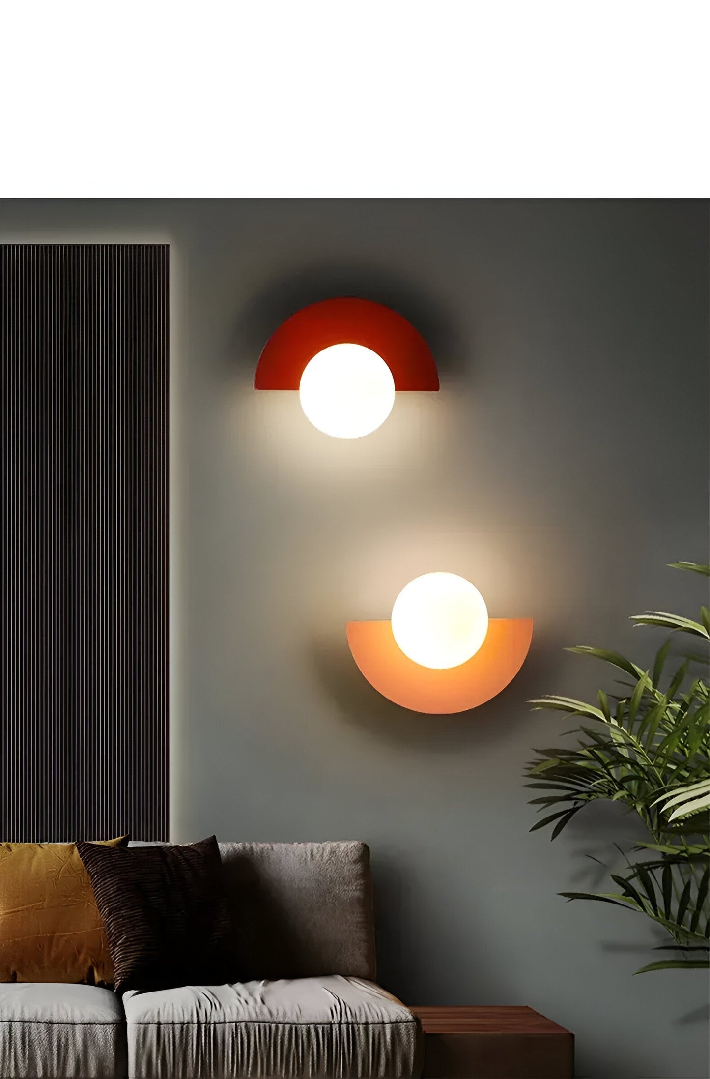 Plug-In Wall Light Modern LED Sconce