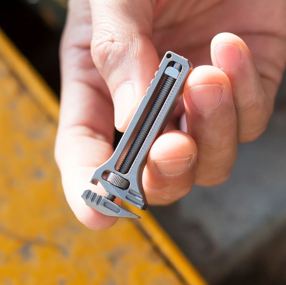 Compact Titanium Multi-Tool - Portable & Durable
