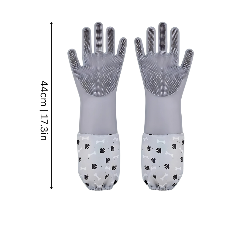 Pet Grooming Gloves - Deshedding Massage Mitts