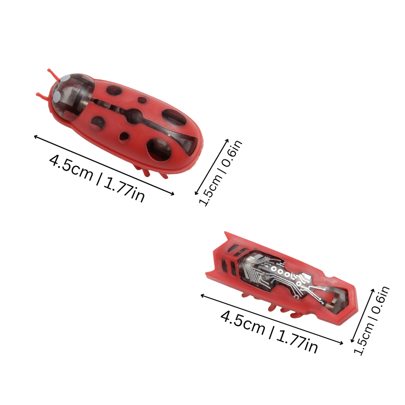 Vibrating Cat Toy Bug Interactive Chase Toy