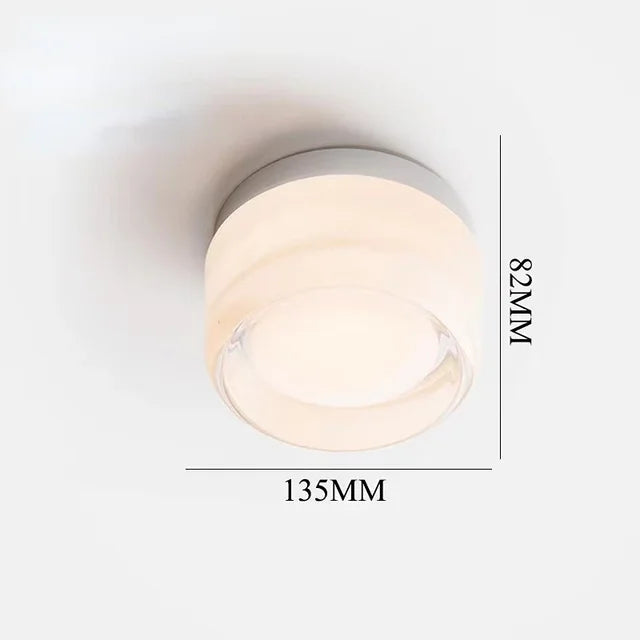 Modern Round Wall Lamp Ambient Indoor Light