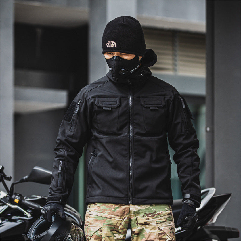 5-in-1 Tactical Jacket – Waterproof Softshell for All Terrain