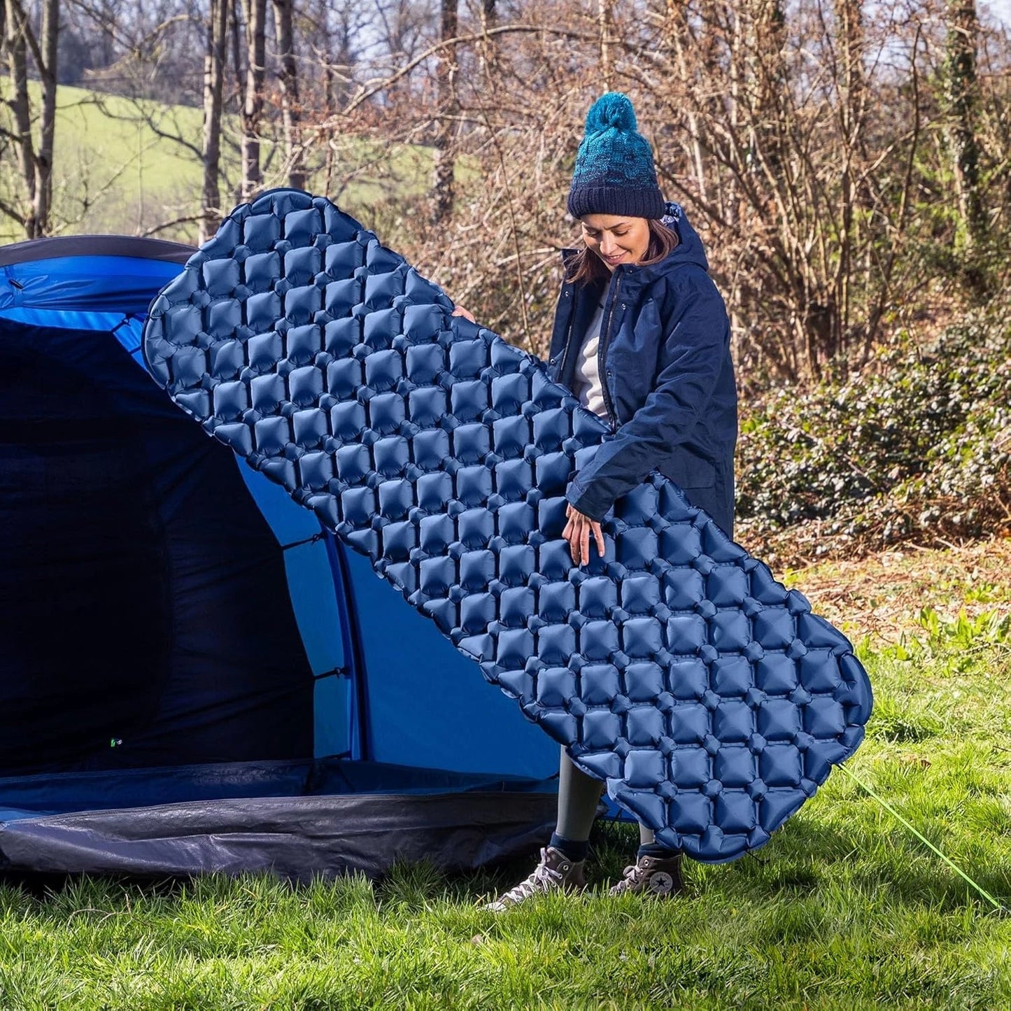 Inflatable Camping Sleeping Pad cm Ultralight