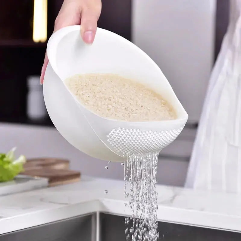 Plastic Rice Sieve Colander – 2 Pieces