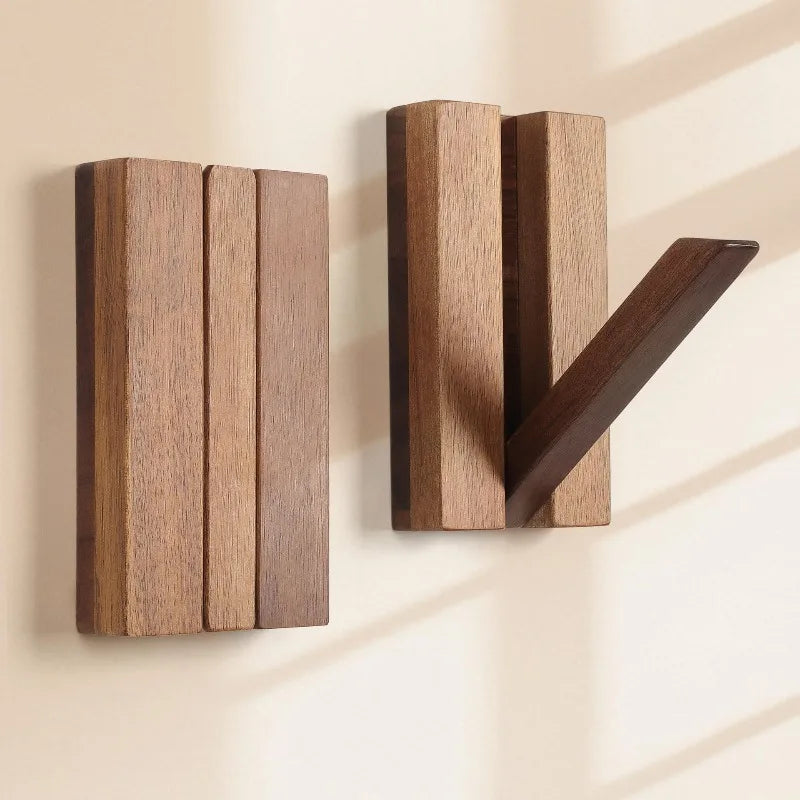 Piano Key Wood Hooks – 2 Pieces