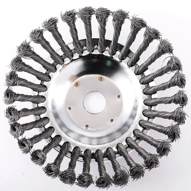 Wire Weeding Wheel for Lawn Mower – Garden Cleaner