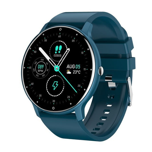 IP67 Ultra-thin Smartwatch - Slim Full Touchscreen Fitness Tracker with Waterproof Design