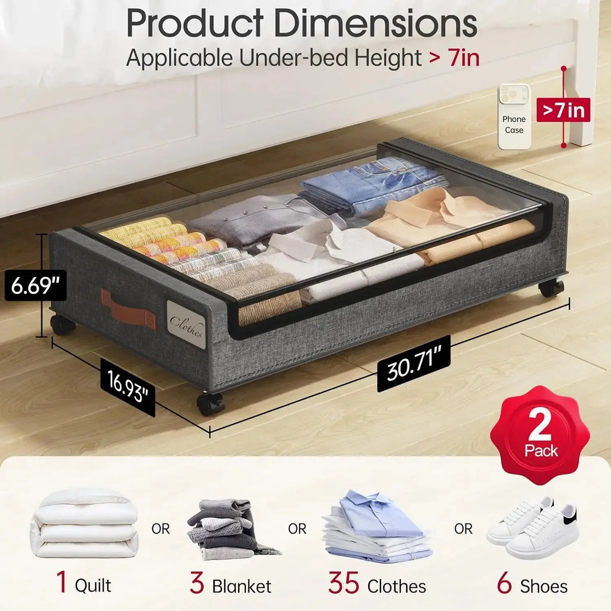Underbed Storage Drawer