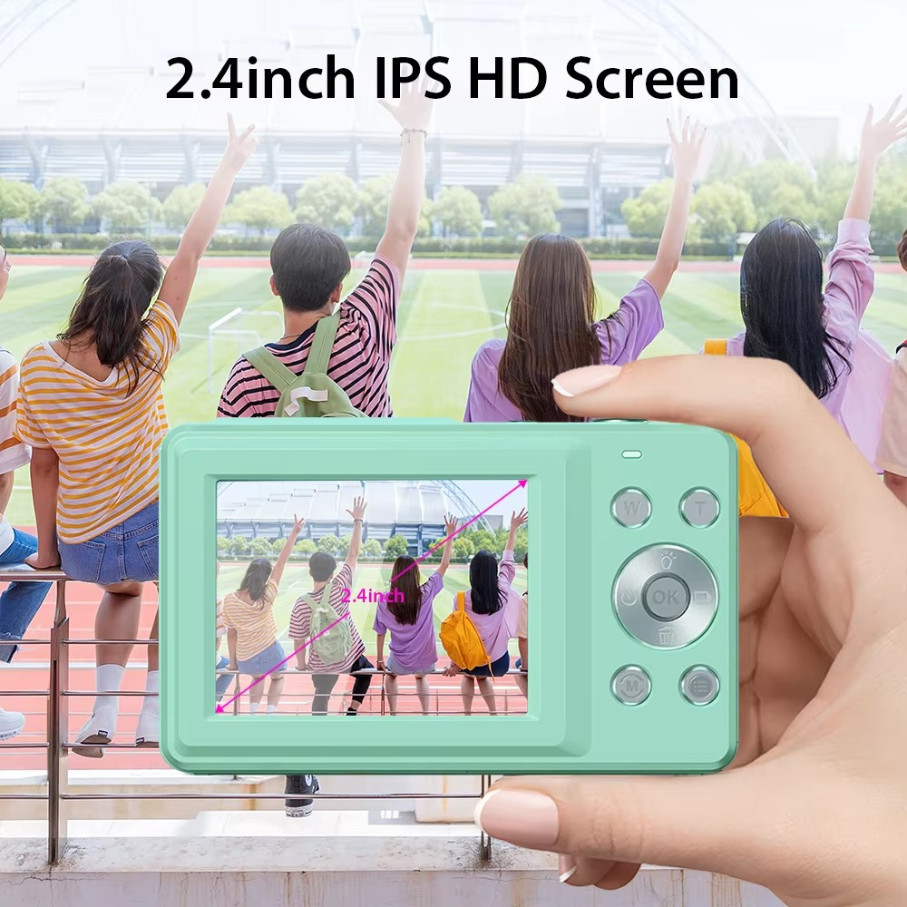 Kids Digital Camera 1080P HD 44MP with Zoom