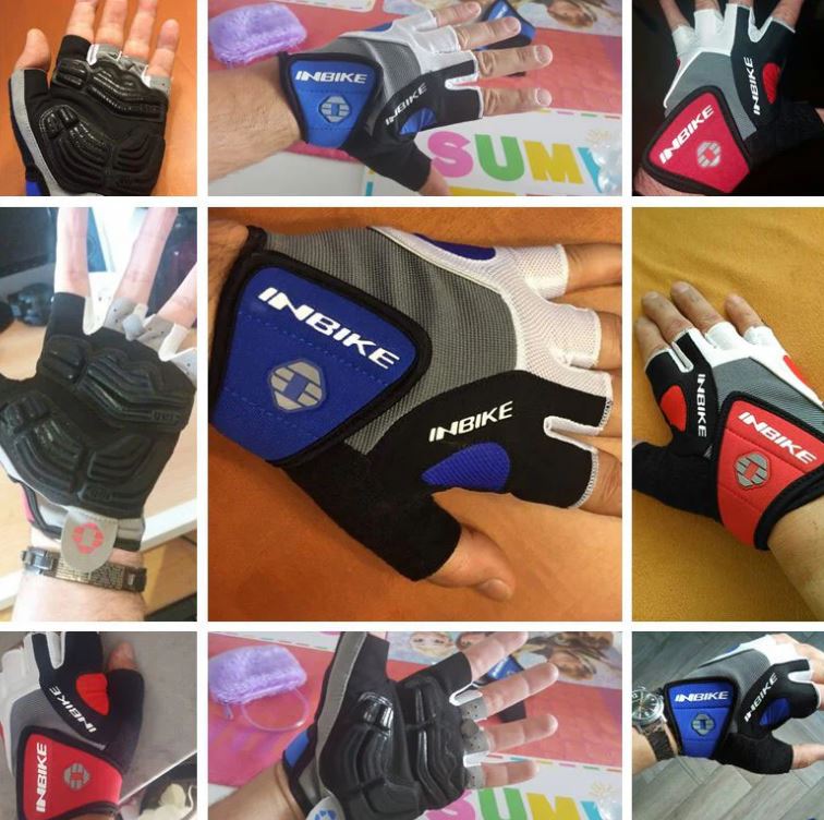 Shockproof GEL Pad Cycling Gloves