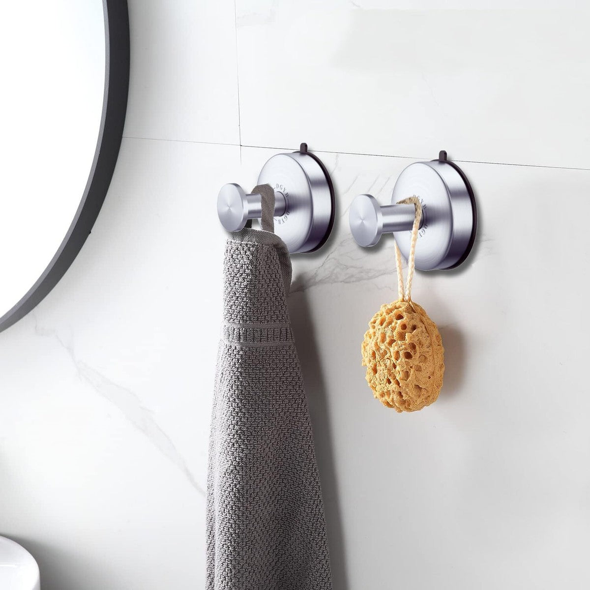 Suction Cup Hooks – 2 Pieces