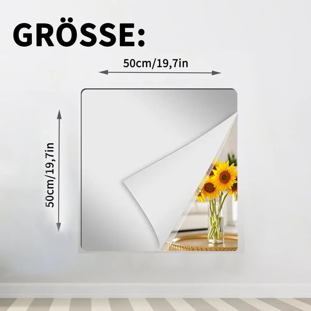 Flexible Shatterproof Mirror Safe Wall Mirror