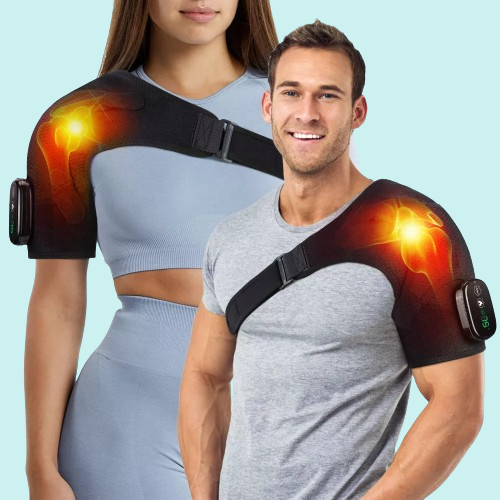 Electric Heating Shoulder Massager – Soothing Heat & Massage for Neck and Shoulder Relief