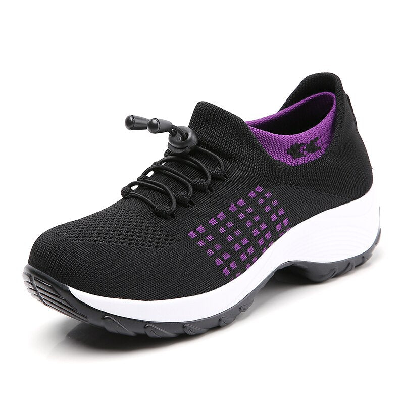 Women’s Stretch Comfort Shoes – All Day Walking Relief
