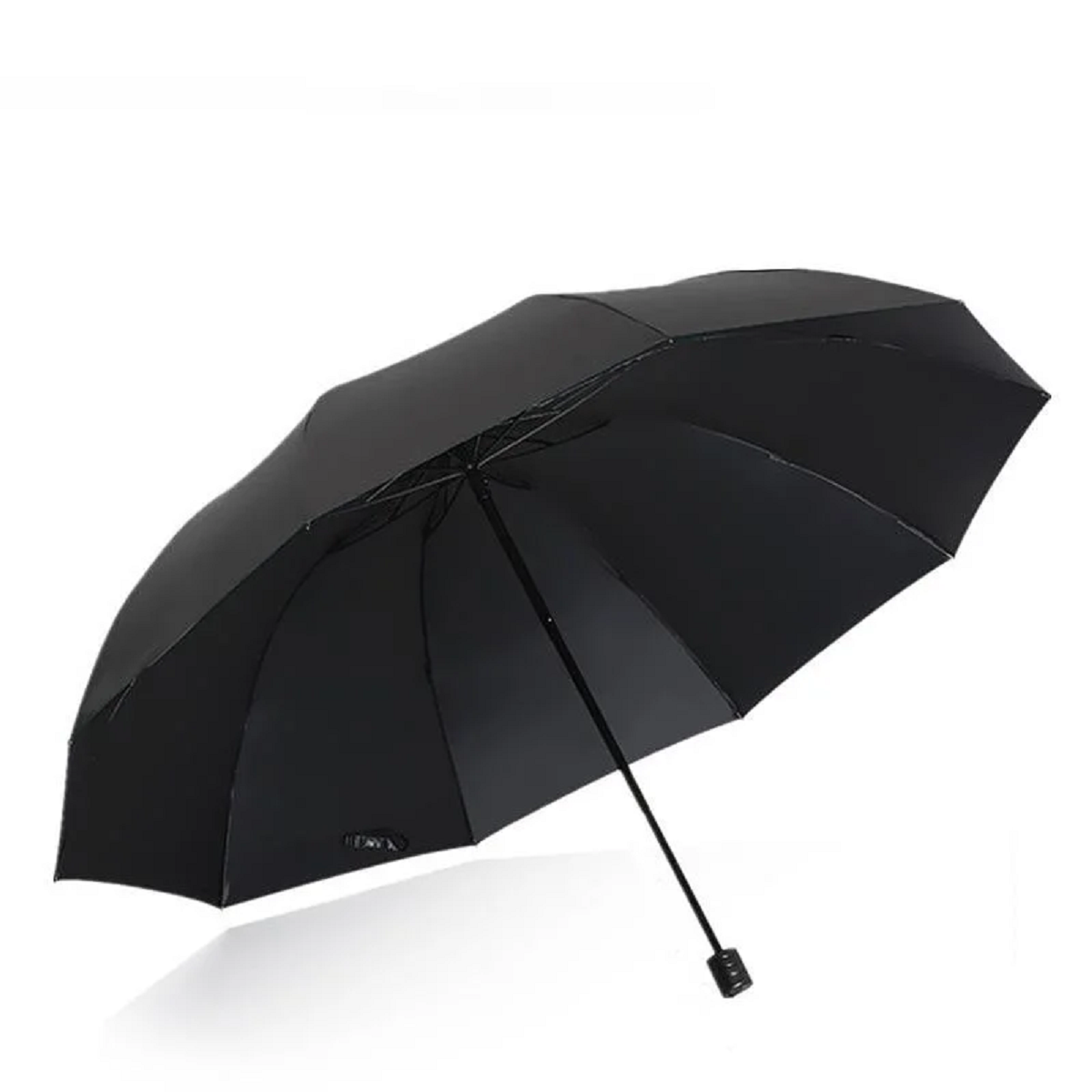 Big Windproof Waterproof Manual Umbrella - Large & Sturdy