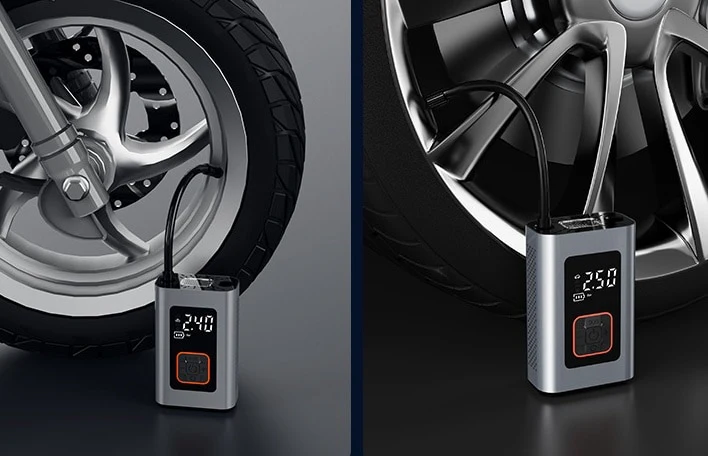 Smart Portable Electric Tire Inflator – Fast & Easy