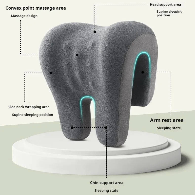 Office chair headrest cushion – neck and back support