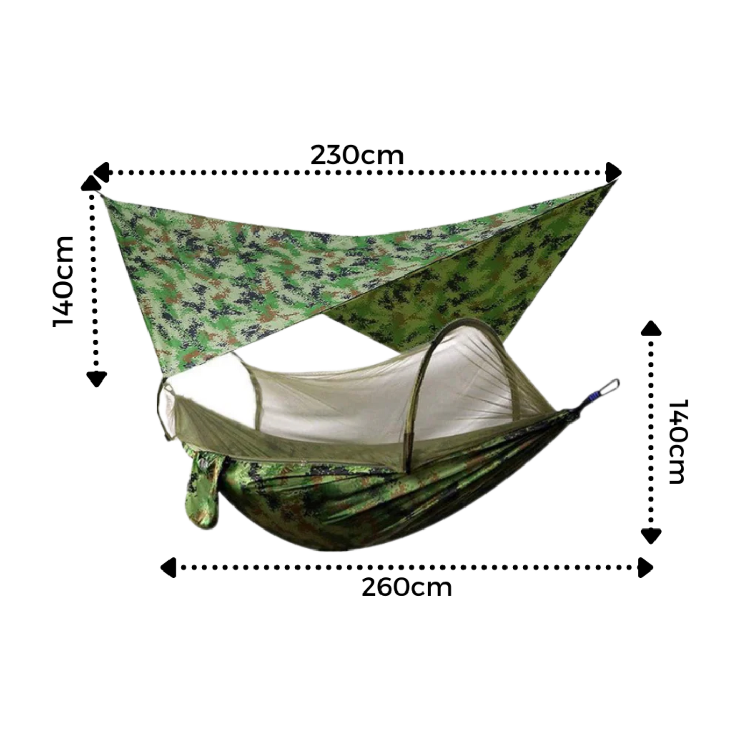 TrailNest Mosquito-Free Hammock