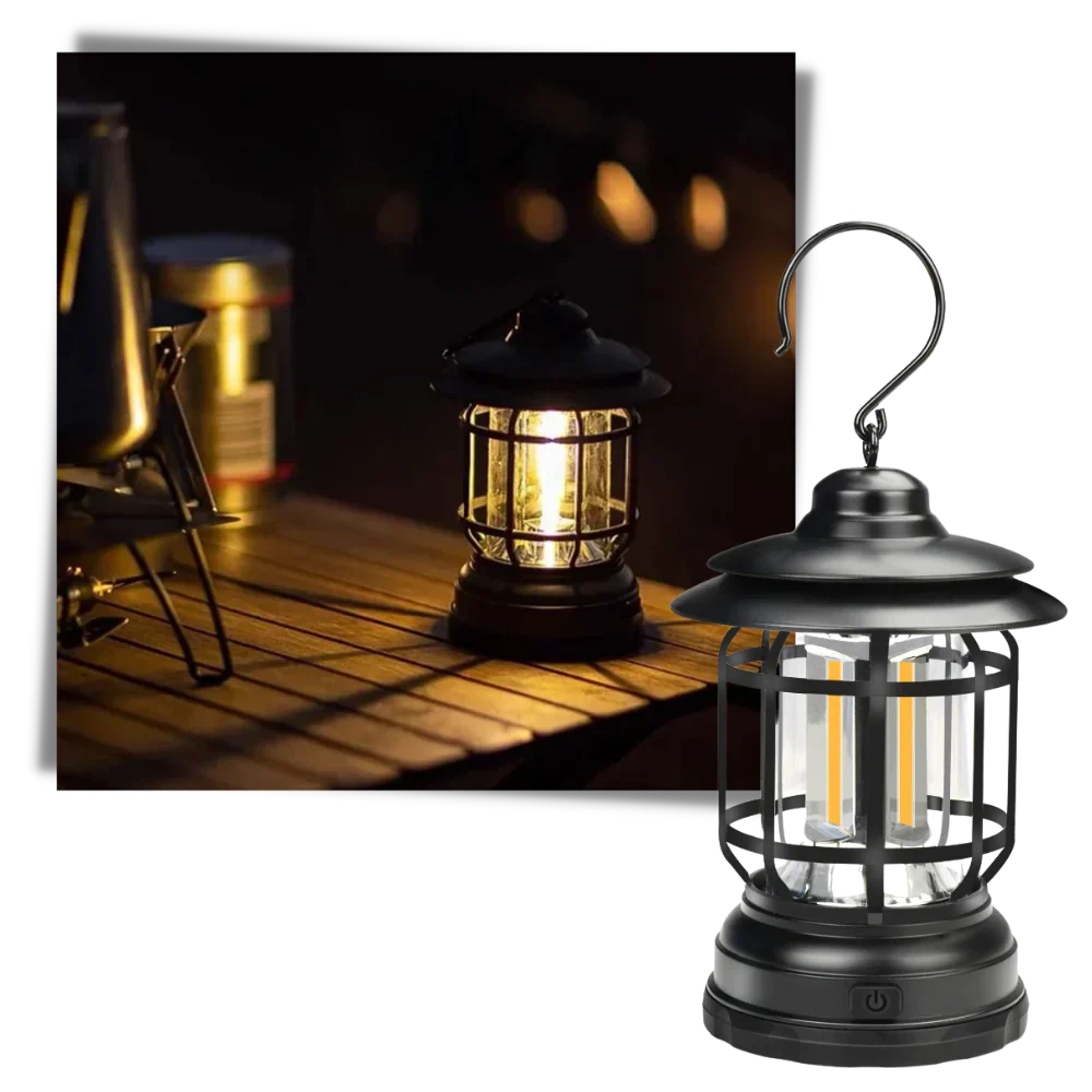 GlowVintage Rechargeable Lantern