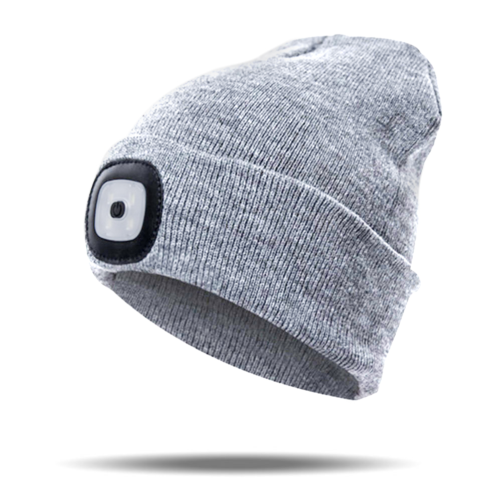 BrightKnit LED Beanie - Illuminated Winter Cap