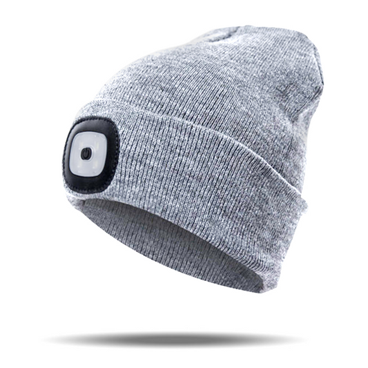 BrightKnit LED Beanie - Illuminated Winter Cap