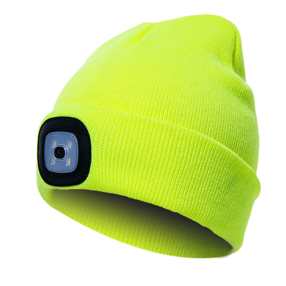 BrightKnit LED Beanie - Illuminated Winter Cap