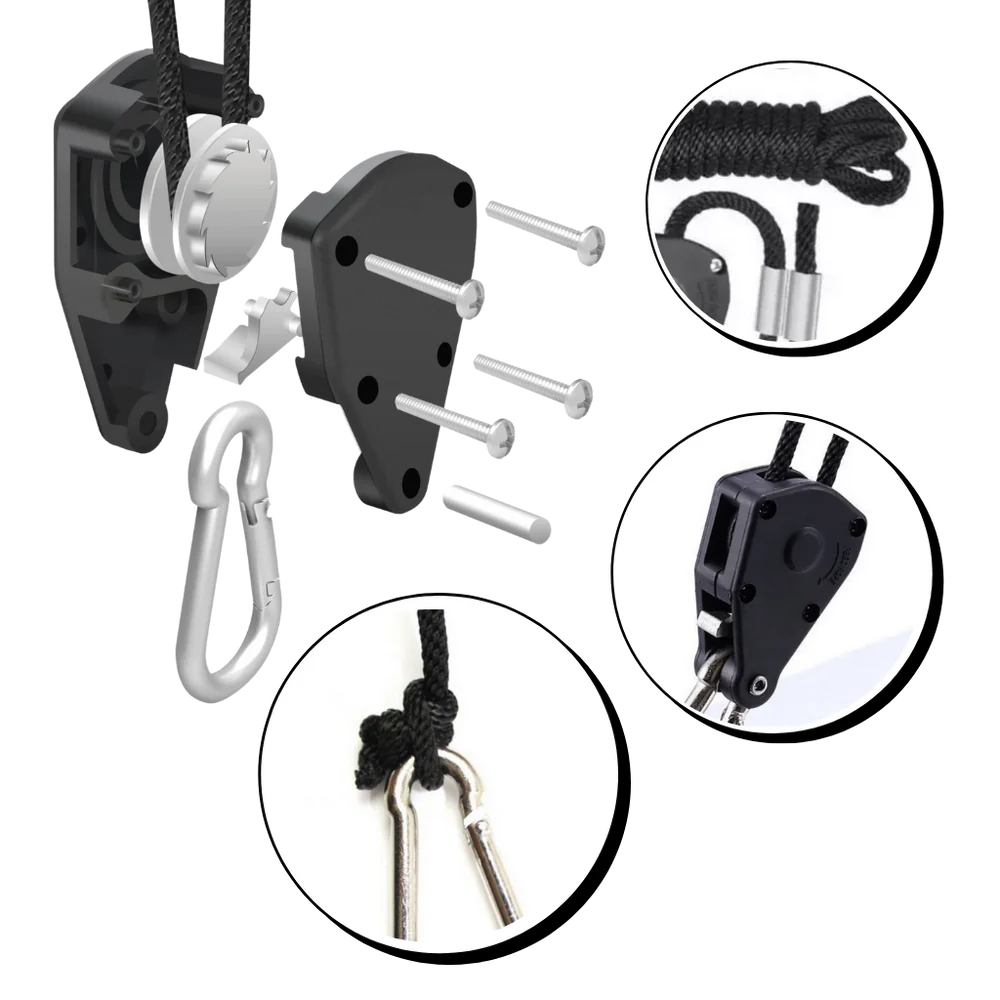 FlexiGrip LED Grow Light Hangers