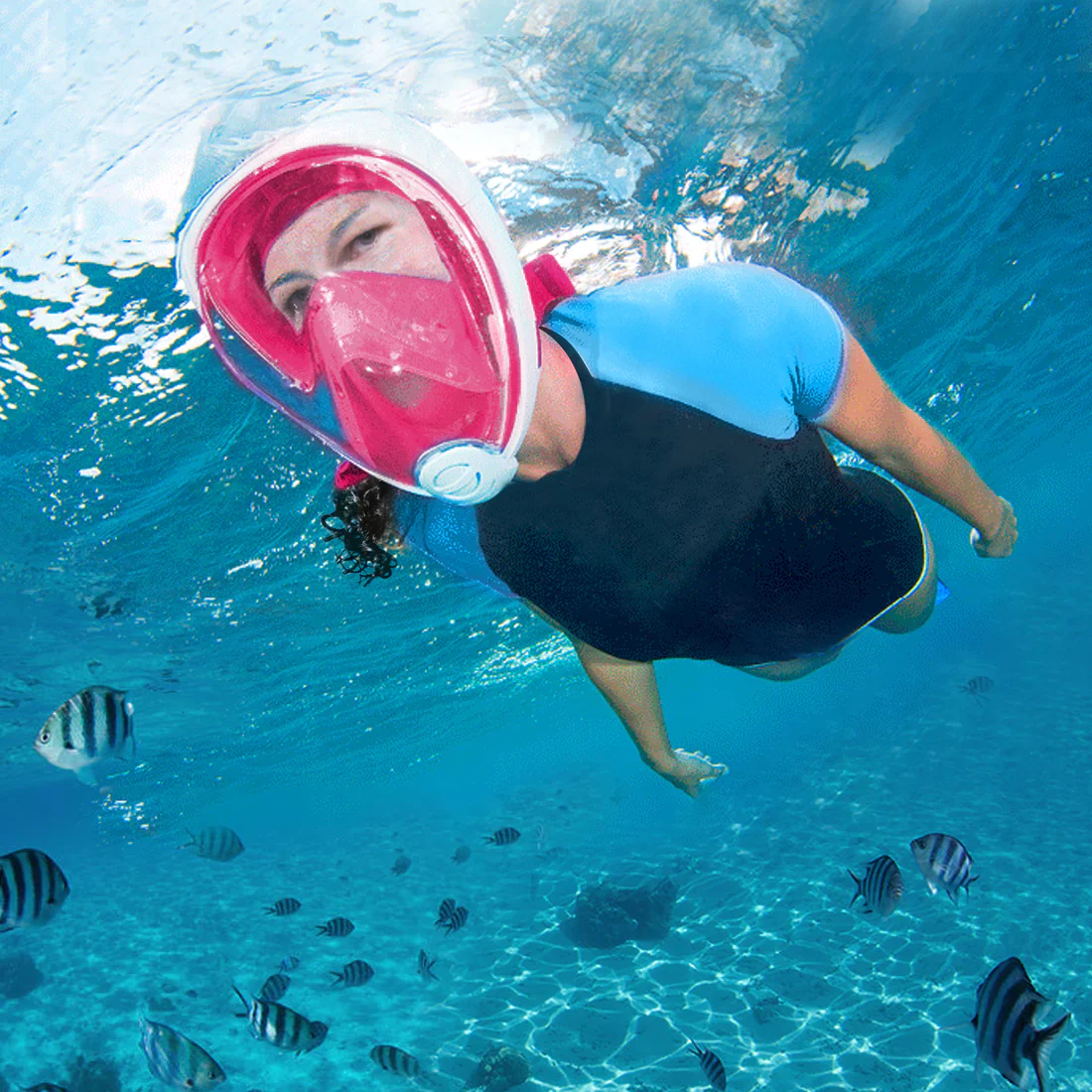 AquaView Snorkel Mask
