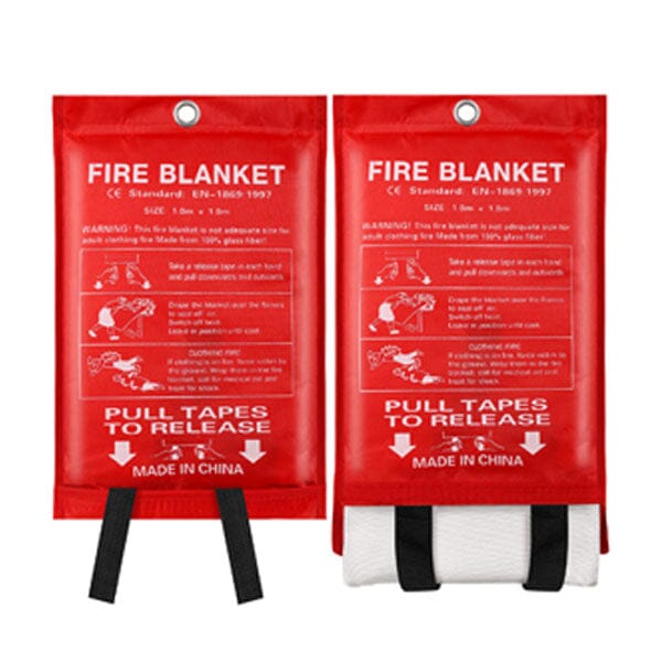 Certified Emergency Fire Blanket - Fibreglass Safety Protection-