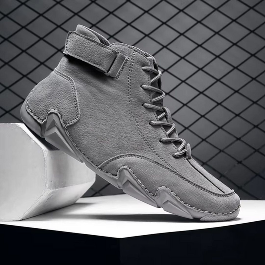 Men’s Waterproof Ankle Hiking Boots – Outdoor Work Shoes