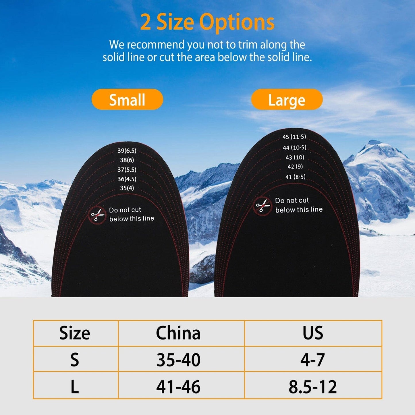 Electric Heated Insoles - Warmth & Comfort for Your Feet