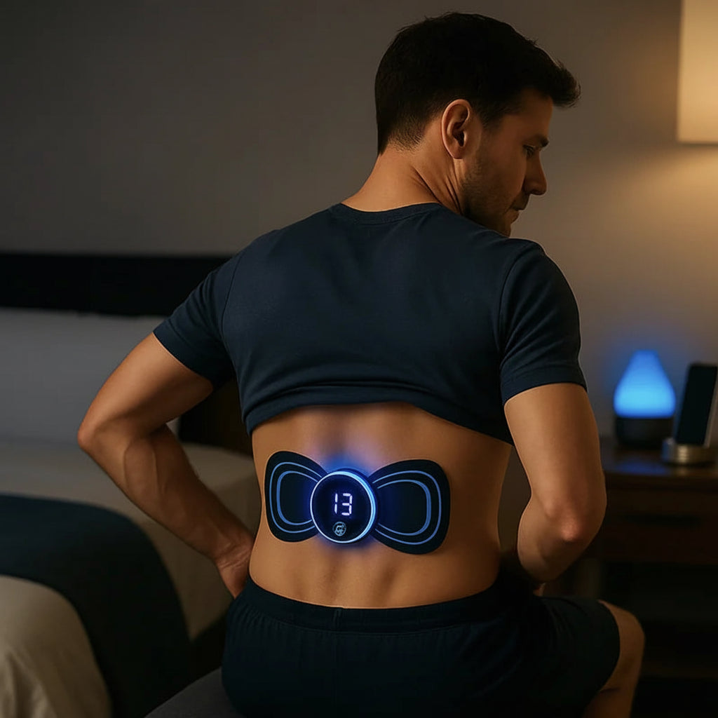 Pain Massager – EMS Muscle Therapy for Back & Body