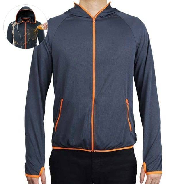 Men's Water-Repellent Hiking Jacket - Windproof & Lightweight