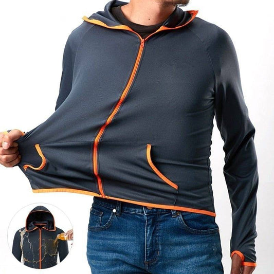 Men's Water-Repellent Hiking Jacket - Windproof & Lightweight