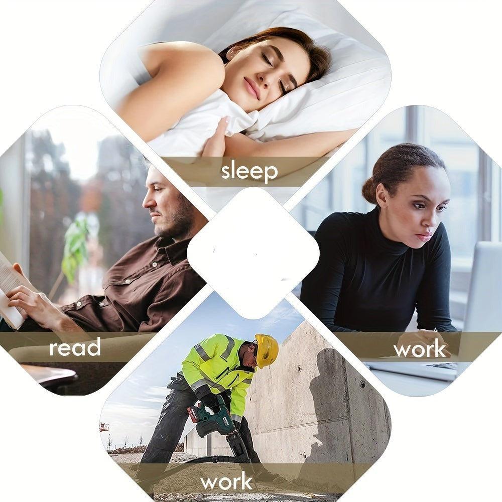 Soothing Sleep Earplugs – Noise Reducing, Reusable