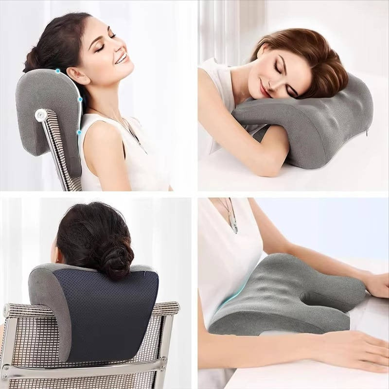 Office chair headrest cushion – neck and back support