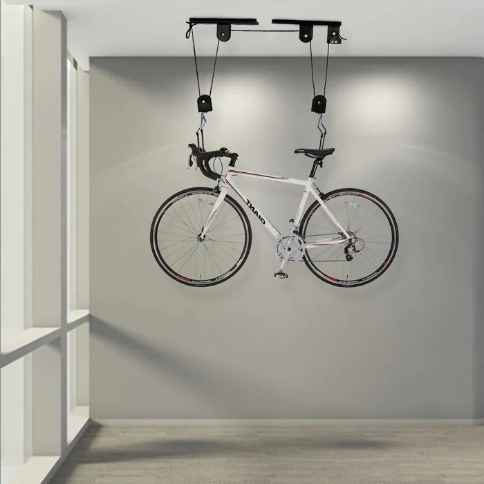Ceiling Mounted Bike Storage Hoist Lift System