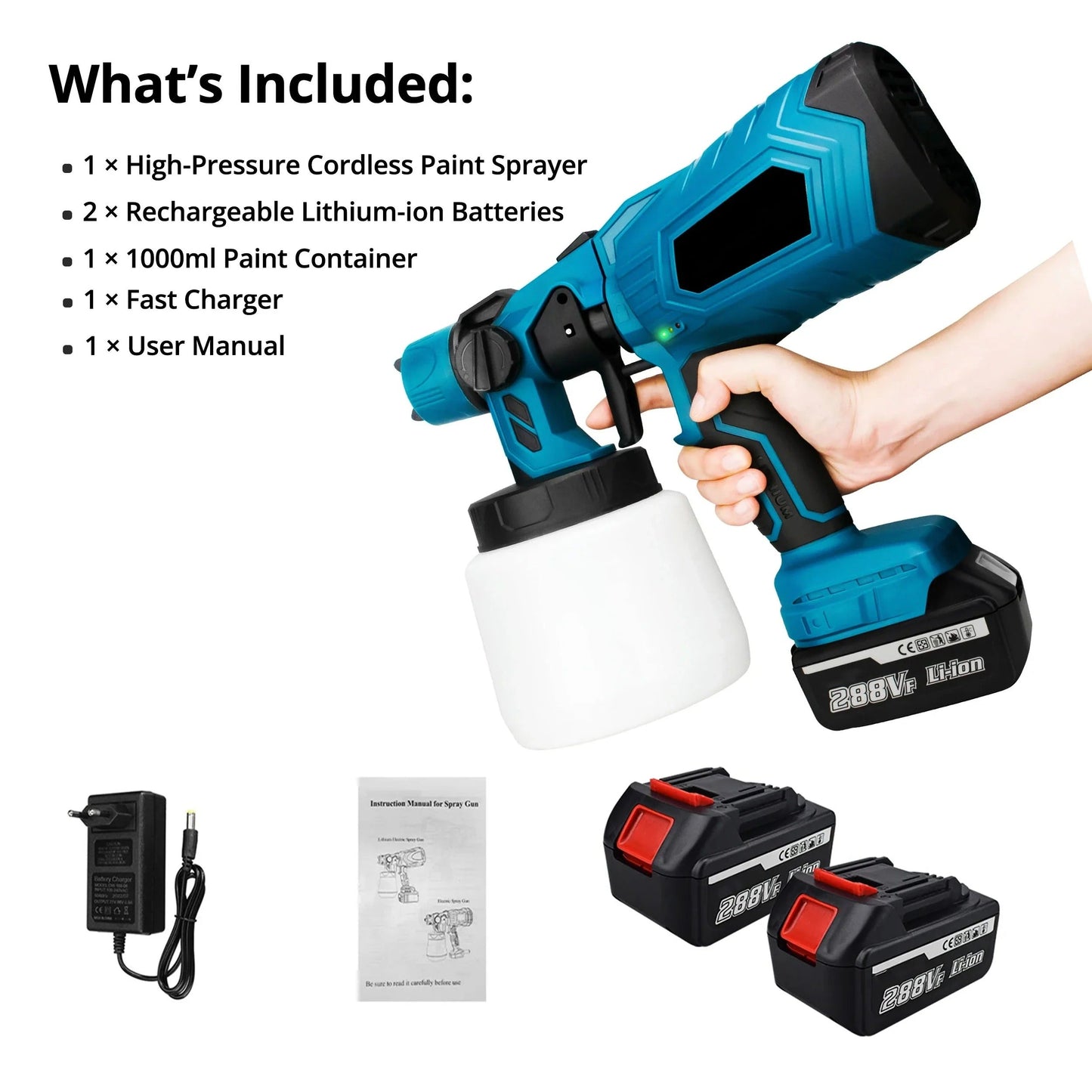 Cordless Paint Sprayer for Home Projects
